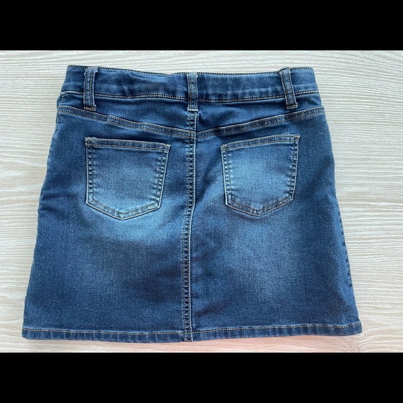 Cat & Jack Denim Skirt L (10/12) - Picture 2 of 4